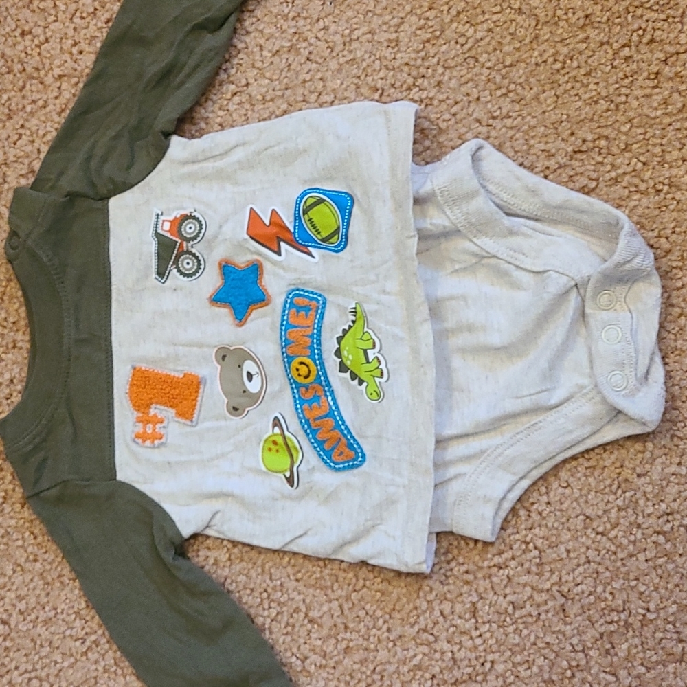 Long Sleeve Baby Onesie